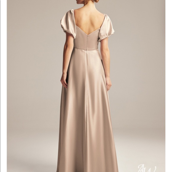 AW Bridal Dey Dress in taupe - Picture 3 of 7